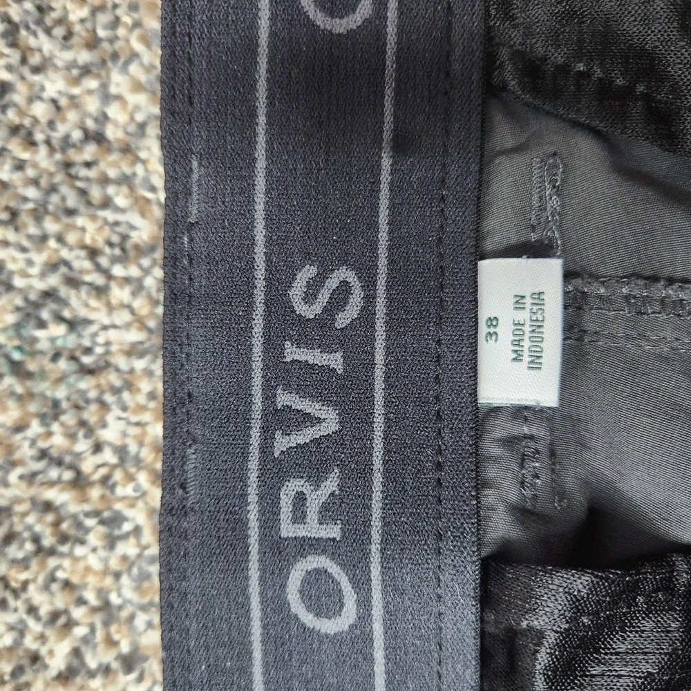 Orvis Shorts Adult 38 Gray Nylon Cargo Pockets Casual Lightweight Mens‎ * Hiking